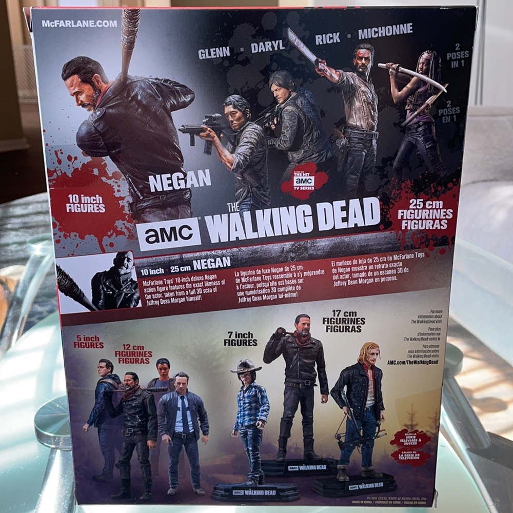 Negan with Lucille The Walking Dead McFarlane Toys - Picture 2 of 4